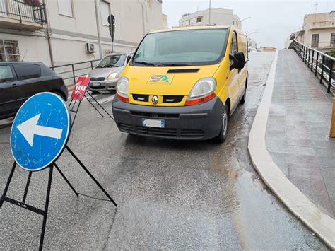 Marsala Incidente Sul Cavalcavia Un Motociclista In Ospedale E