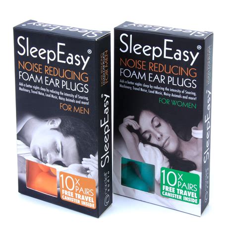 20 Foam Ear Plugs for Sleeping 37dB Snoring/Noise Reduction + Free Case ...