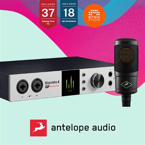 Antelope Audio Discrete 4 Pro Synergy Core & Edge Solo GIFT | Reverb