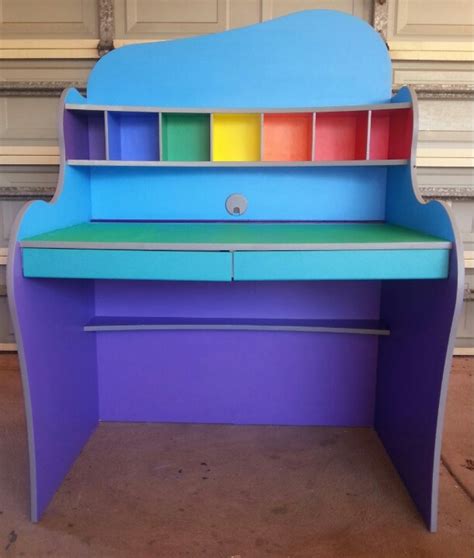 Rainbow Desk My Diy Home Decor Storage Storage Chest