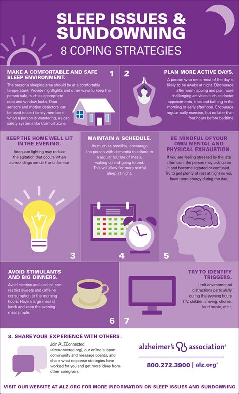 INFOGRAPHIC Coping Strategies For Sundowning And Sleep Issues