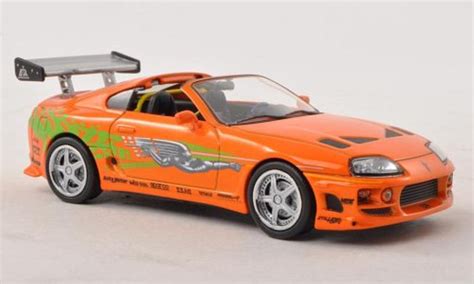 Orange toyota supra