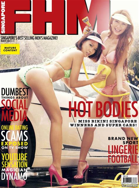 Pearlyn Koh And Jean Tan For Fhm Magazine Singapore Your Daily Girl