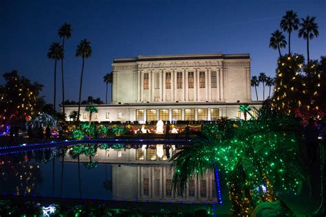 Mesa Temple Christmas Lights return this year - MesaTemple.org