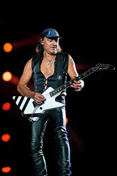 Scorpions - guitarist Matthias Jabs Photograph by Olivier Parent - Pixels