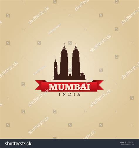 Mumbai India City Symbol Vector Illustration Stock Vector (Royalty Free) 319207493