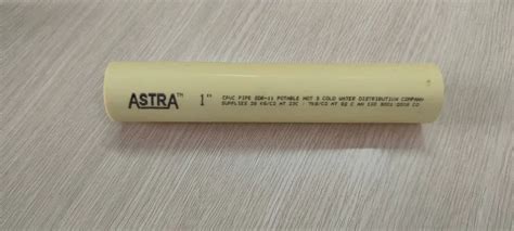 Cpvc Plumbing Pipes For Hot And Cold Water 3 4 Inch Pressure Class SDR 11 At 72 Kg In Rajkot