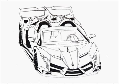 How To Draw A Lamborghini Veneno Roadster In 14 Simple Steps