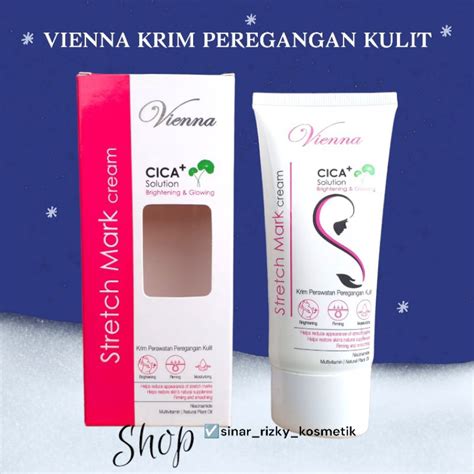 Jual Vienna Stretch Mark Cream Krim Perawatan Peregangan Kulit