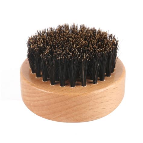 Beech Wooden Boar Bristle Beard Brush For Men Bamboo Face Massage That Works Wonders To Comb