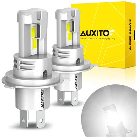 Auxito Pcs Canbus Led H Led Headlight Bulb Pcs Csp Chips Lm