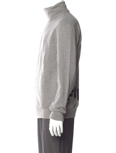 Comme Des Garçons Homme Deux Turtleneck Long Sleeve Sweatshirt Grey Sweatshirts And Hoodies