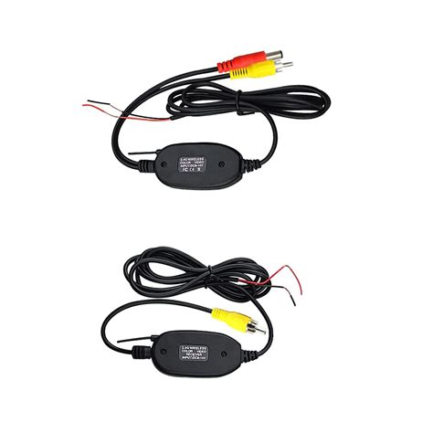 24 Ghz Wireless Rear View Camera Rca Video Transmitter And Receiver Kit