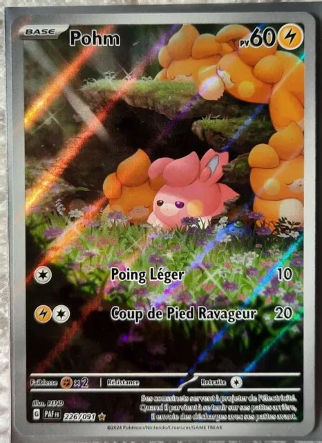 Pohm 226 091 Destinées de Paldea EV4 5 carte Pokémon