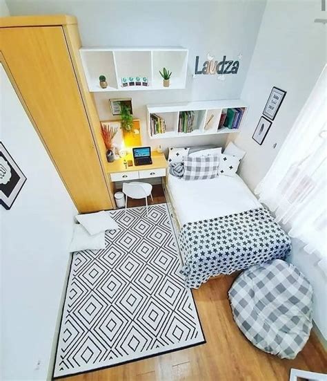 9 Ide Desain Kamar Kost Ukuran 3x3 Yang Super Aesthetic