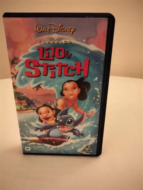 Walt Disney Classics Lilo Stitch Vhs Video Tape Picclick Au