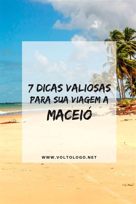 Viagem a Maceió 7 dicas valiosas