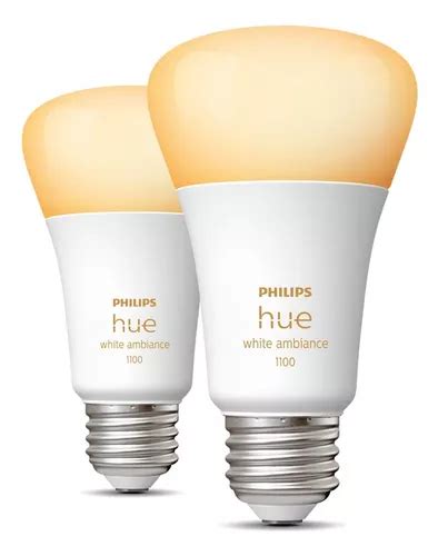 Paquete De Focos Inteligentes Philips Hue Con Luz Blanca De C Lida A