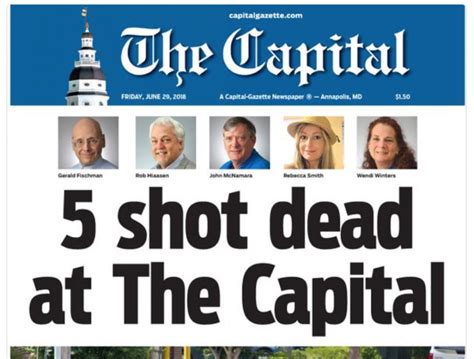 Capital Gazette Staff Works Through Tragedy - The Pulitzer Prizes