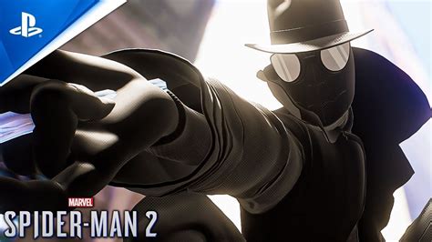 Into The Spider Verse Spider Man Noir Suit Free Roam Gameplay Marvel