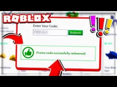 ROBLOX BEDAVA EŞYA KODU PROMO KODLARI YouTube