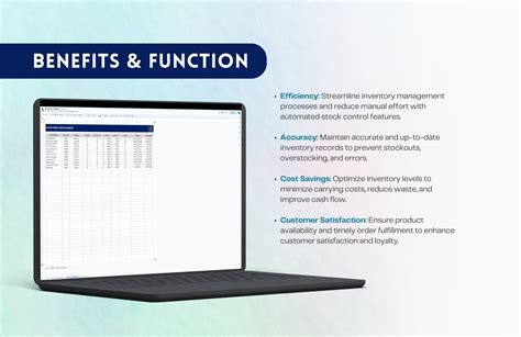 Stock Control Template in Excel, Google Sheets - Download | Template.net