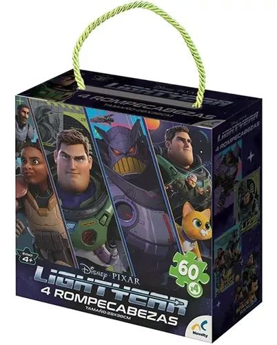 Rompecabezas Lightyear 4 En 1 De 60x4 Piezas Meses Sin Intereses