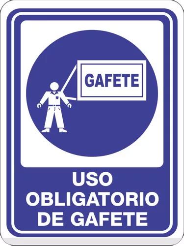 Uso Obligatorio De Gafete 2 Pza Estireno 20x25 Sin Foto Meses Sin