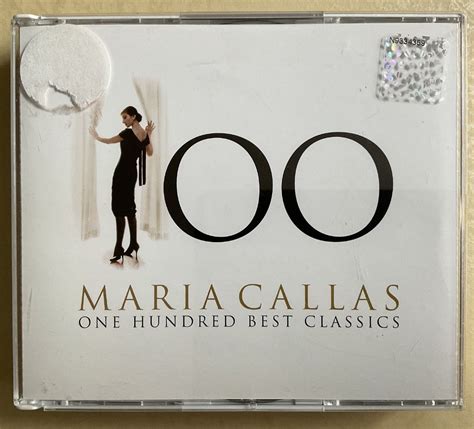 Maria Callas 100 Best Classics 6cd Hobbies And Toys Music And Media Cds And Dvds On Carousell