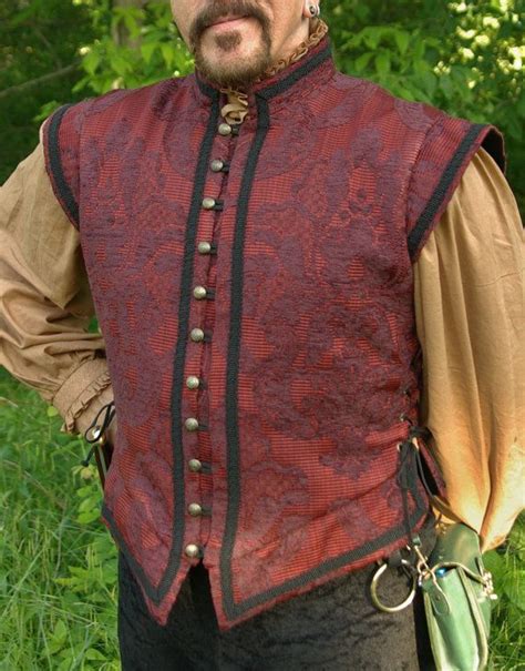 Men S Custom Renaissance Doublet Etsy Doublet Th Century