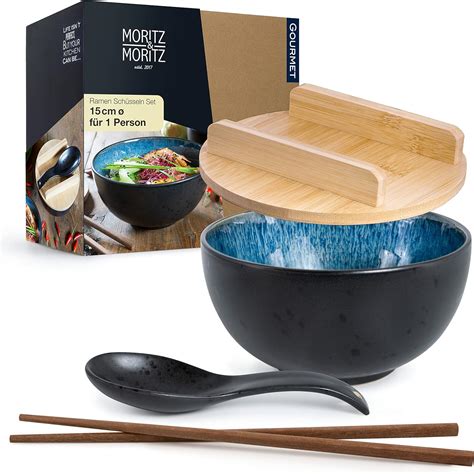 Moritz Moritz SOLID Ramen Schüssel Keramik 600 ml 15 cm Ø