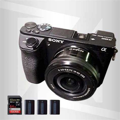 Sony Alpha A6500 + 16-50mm Body Kit | Vizirent