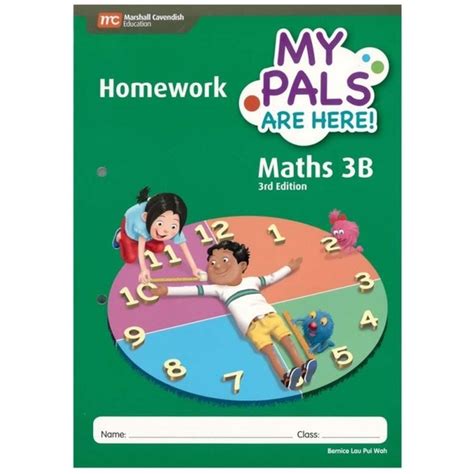 Jual School Book My Pals Are Here Maths Homework 3b 3e Shopee Indonesia