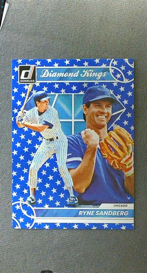 Donruss Diamond Kings Independence Day Ryne Sandberg Cubs Ebay