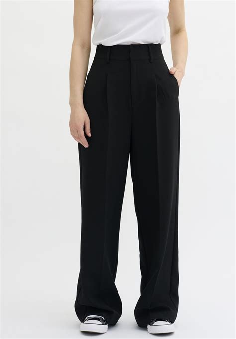 My Essential Wardrobe The Tailored High Pantalon Classique Black