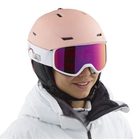 Salomon Icon Lt Woman Helmet Pink Snowinn