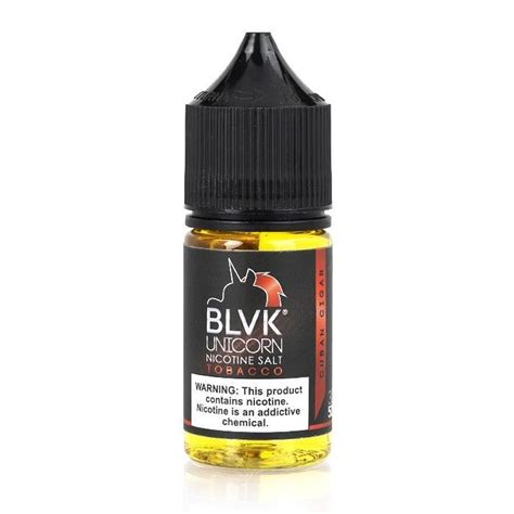 Cuban Cigar Salt Blvk Unicorn Ml Vape Dubai Vape Dubai Shop