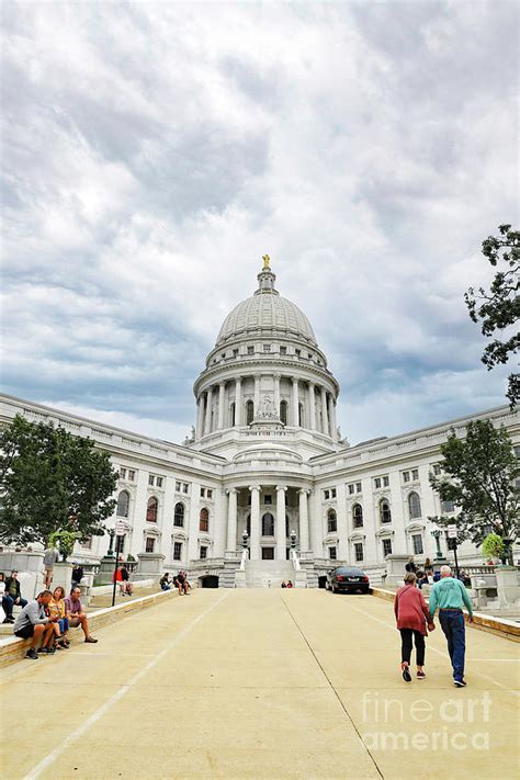 Wisconsin State Capitol Madison Photograph by John Vial - Fine Art America 