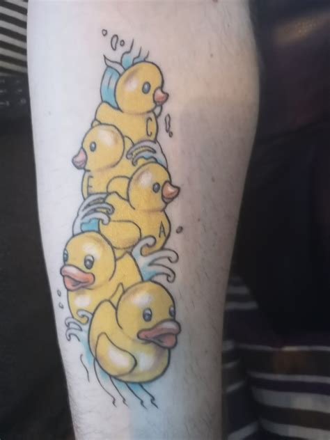 Rubber Duck Tattoos Designs