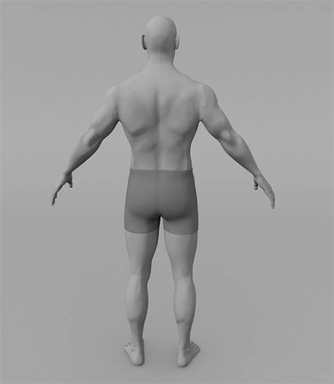 3d Male Character 3d Model 50 Blend 3ds Fbx Obj Free3d