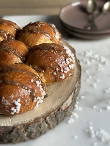 Brioche des rois praliné noix de pécan de Ma part du gâteau et ses