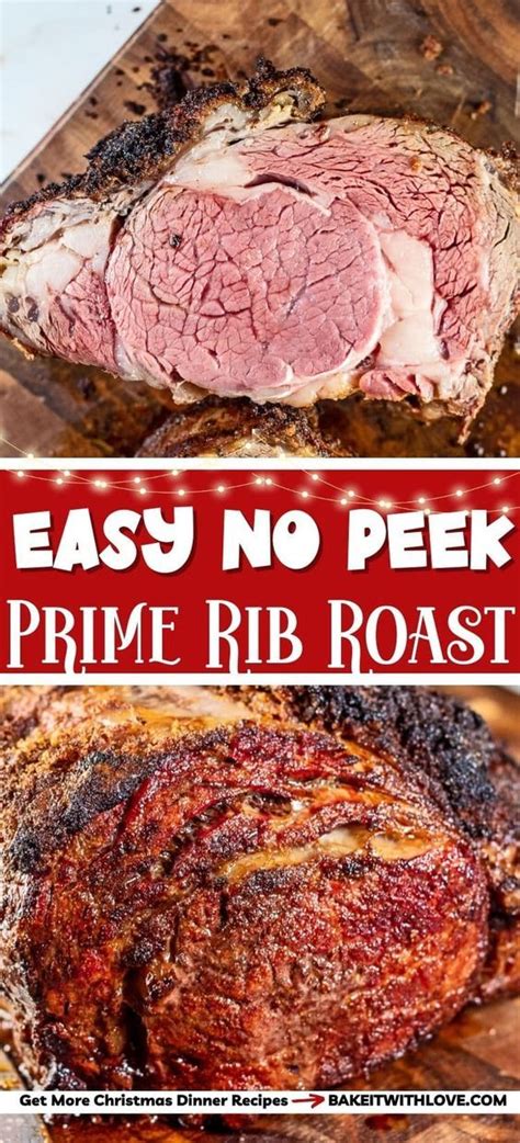 No Peek Prime Rib Roast Aka The Oven Off Method Is An Easy Way To