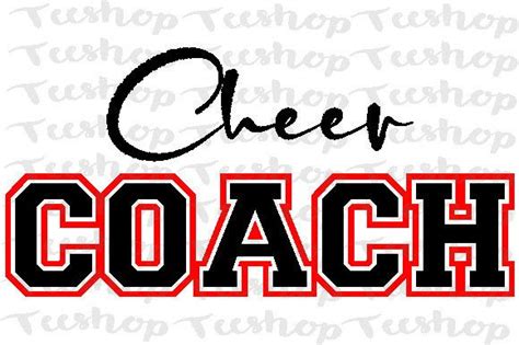 Cheer Coach Svg Graphic By Teeshop · Creative Fabrica