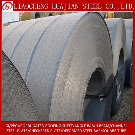 S235jr Hot Rolled Chequer Sheet Ms Checkered Steel Plate China Checker Plate And Metal Sheet