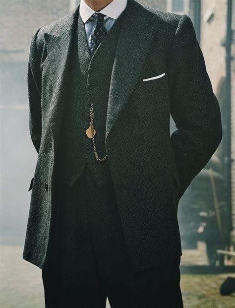 Thomas Shelby Peaky Blinders Charcoal Tweed Suit Artofit