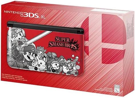 Nintendo 3ds Xl Super Smash Bros Limited Edition Console Red Amazon