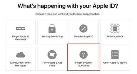 Apple Id Cannot Reset Security Questions How To Fix It Now