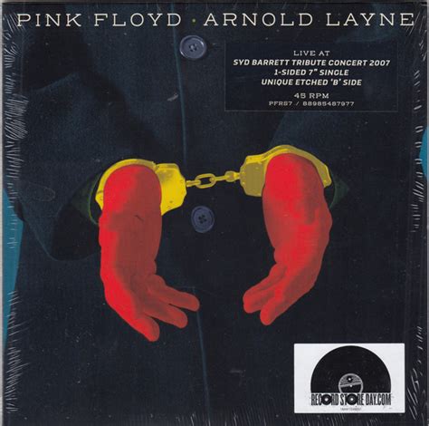 Cotes Vinyle Arnold Layne Par Pink Floyd Galette Noire