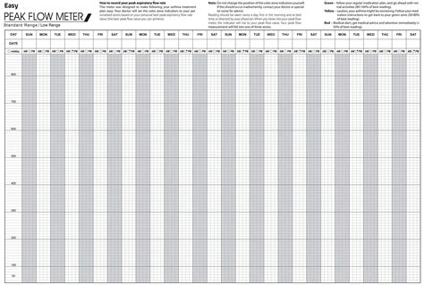 Easy Peak Flow Meter For Adult To Monitor Lung Function Expiratory