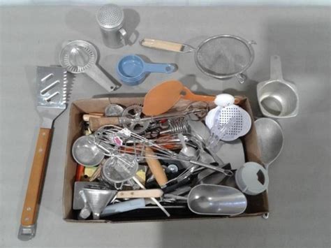 Find Bid On Lot Kitchen Utensils Now For Sale At Auction